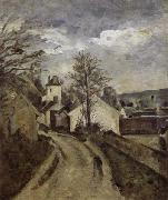 Paul Cezanne The House of Dr Gauchet in Auvers oil painting